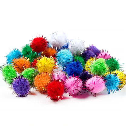 Glitter Pom Pom Craft Kit