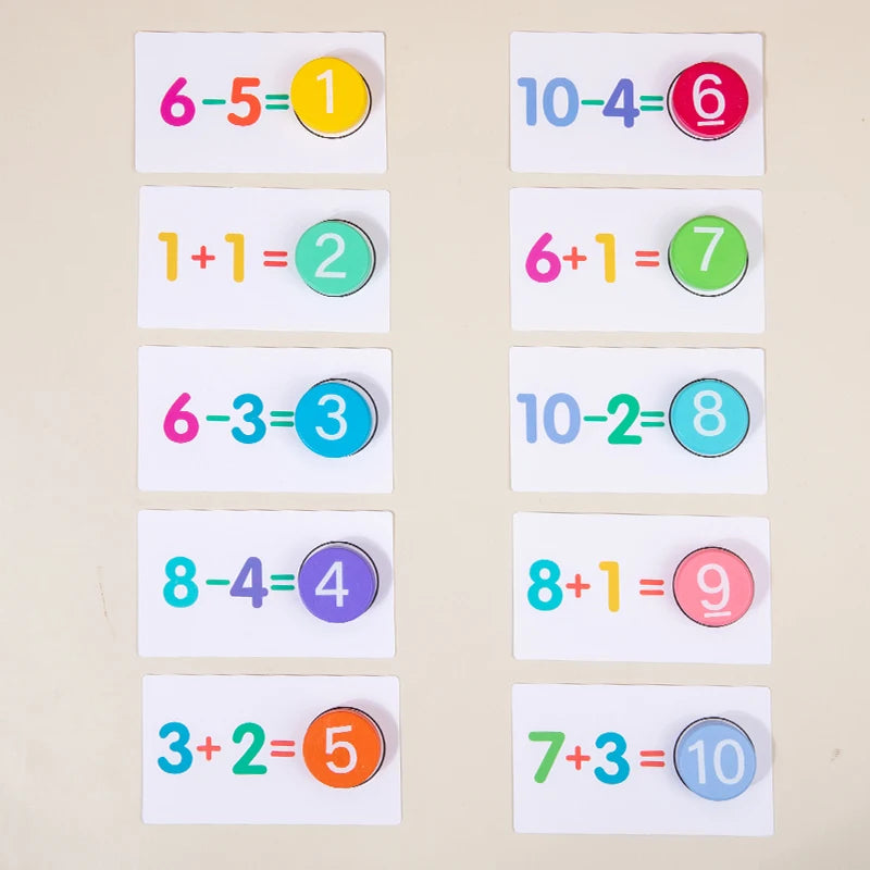 Montessori Math Games – Kids’ Educational Counting & Arithmetic Toy