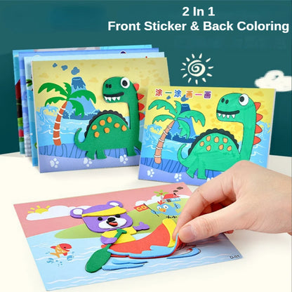 3D Foam Stickers - Kids DIY Craft Puzzle Toy