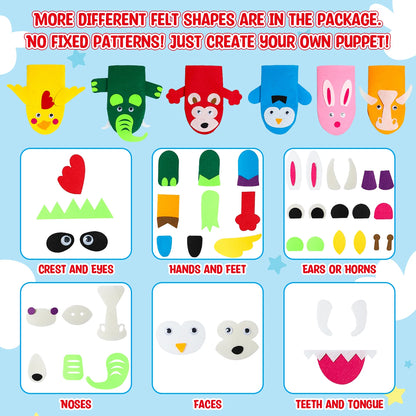 Felt Friends Puppet Making Kit