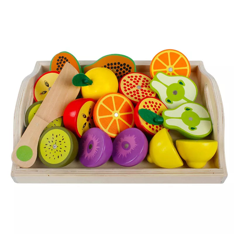 Slice & Serve Wooden Kitchen Play Set