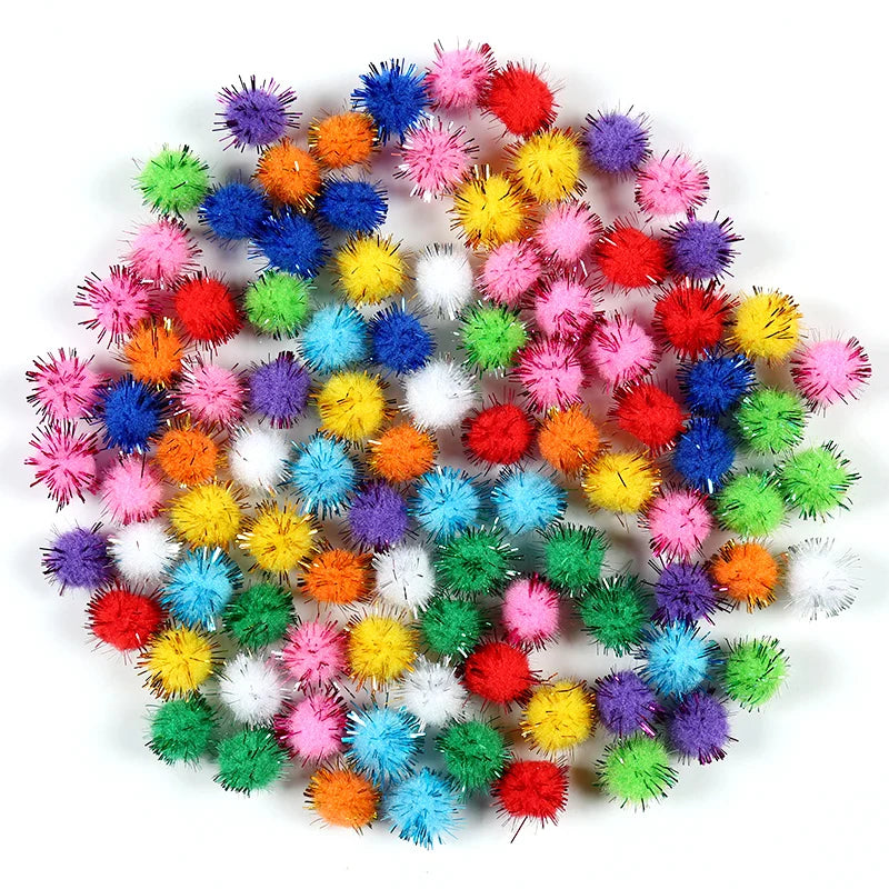 Glitter Pom Pom Craft Kit