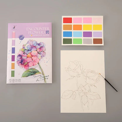 AquaArt Portable Watercolor Book