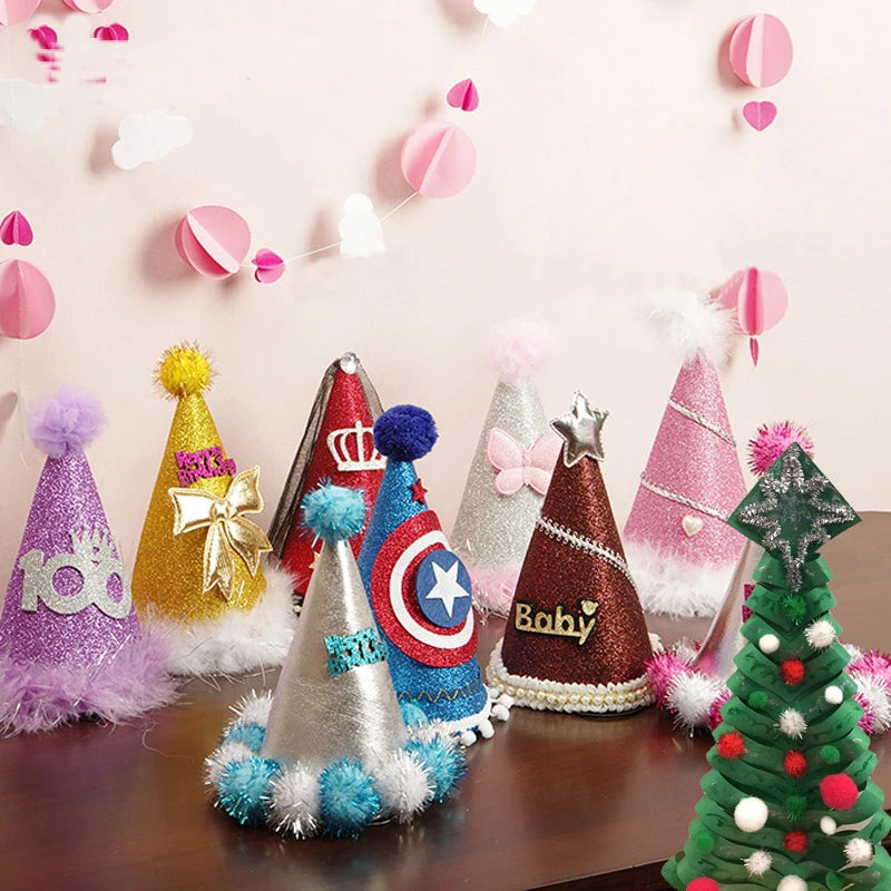 Glitter Pom Pom Craft Kit