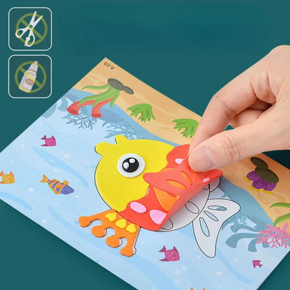 3D Foam Stickers - Kids DIY Craft Puzzle Toy